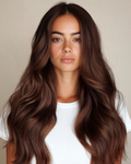 #4 Chestnut Glow Seamless Clip-in Extentions