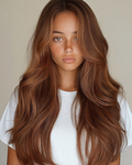 #6 Honey Whisper Seamless Clip-in Extensions